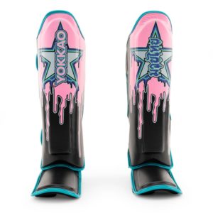 YOKKAO BLEEDING SHIN GUARDS PINK