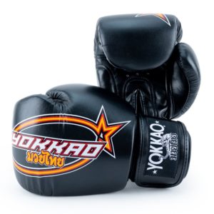 YOKKAO VERTICAL BOXING GLOVES BLACK (SOLD OUT)
