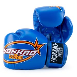 YOKKAO VERTICAL BOXING GLOVES BLUE (SOLD OUT!)