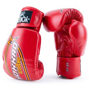 YOKKAO VERTICAL BOXING GLOVES RED (SOLD OUT)