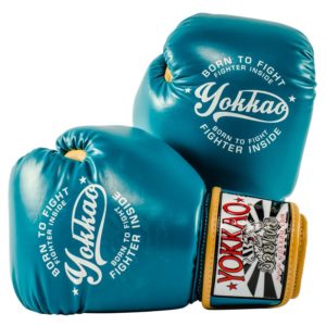 YOKKAO VINTAGE BOXING GLOVES BLUE (SOLD OUT!)
